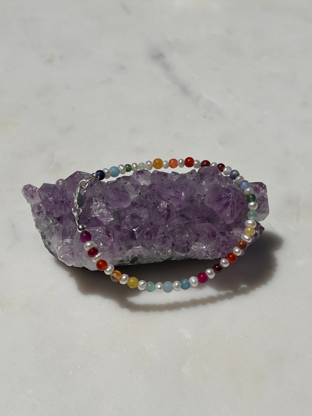 RAINBOW PEARL BRACELET
