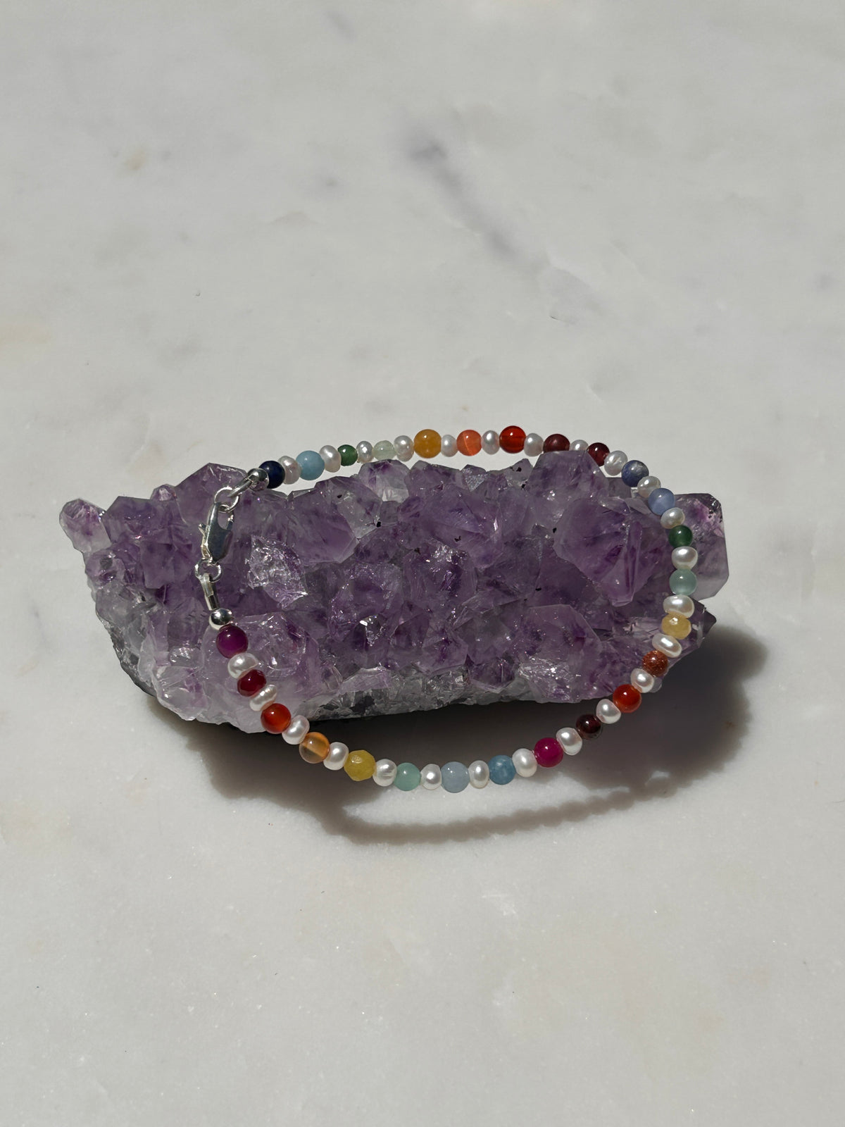 RAINBOW PEARL BRACELET