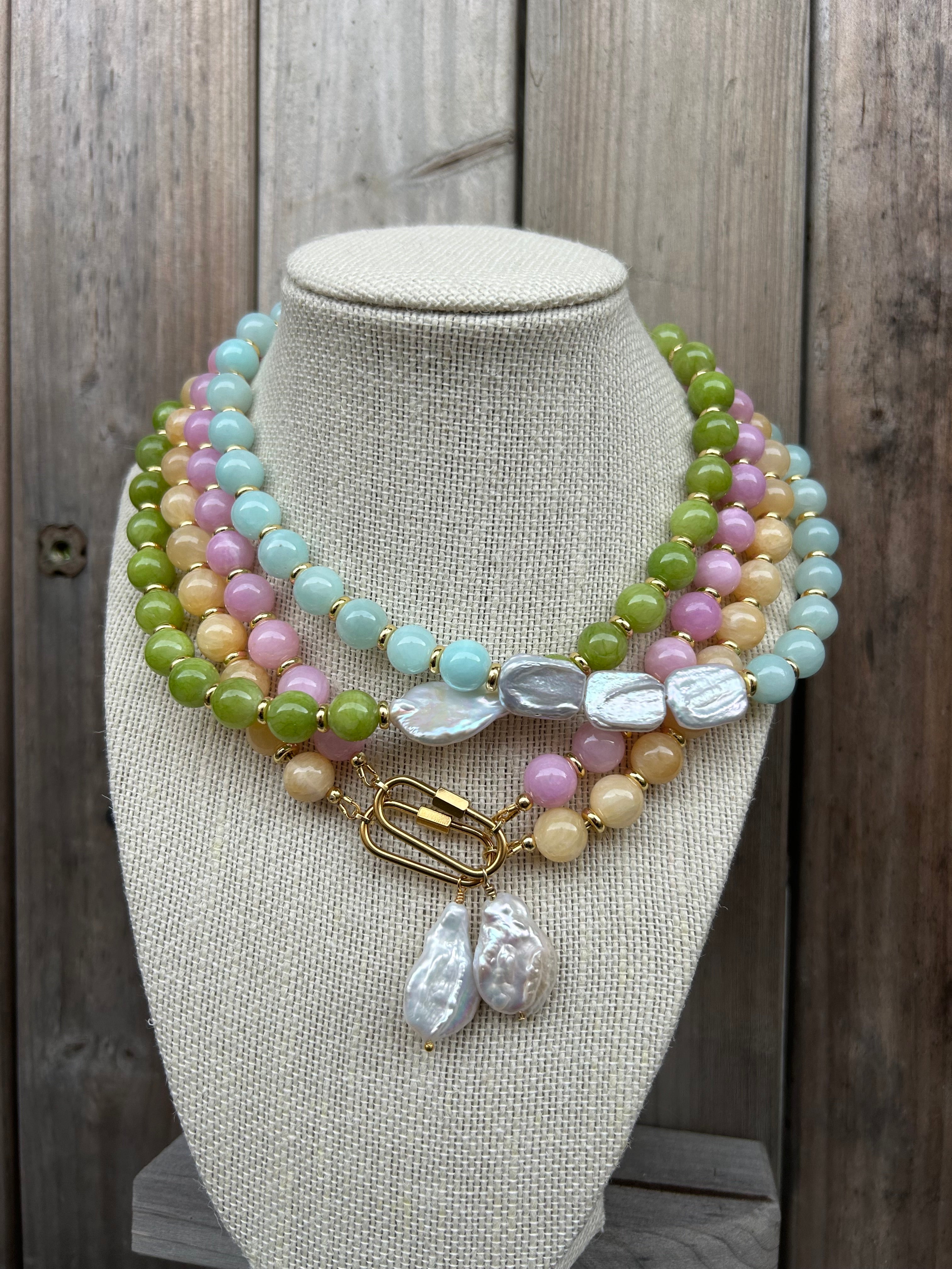 CANDY JADE CHARM CLASP - CUSTOM